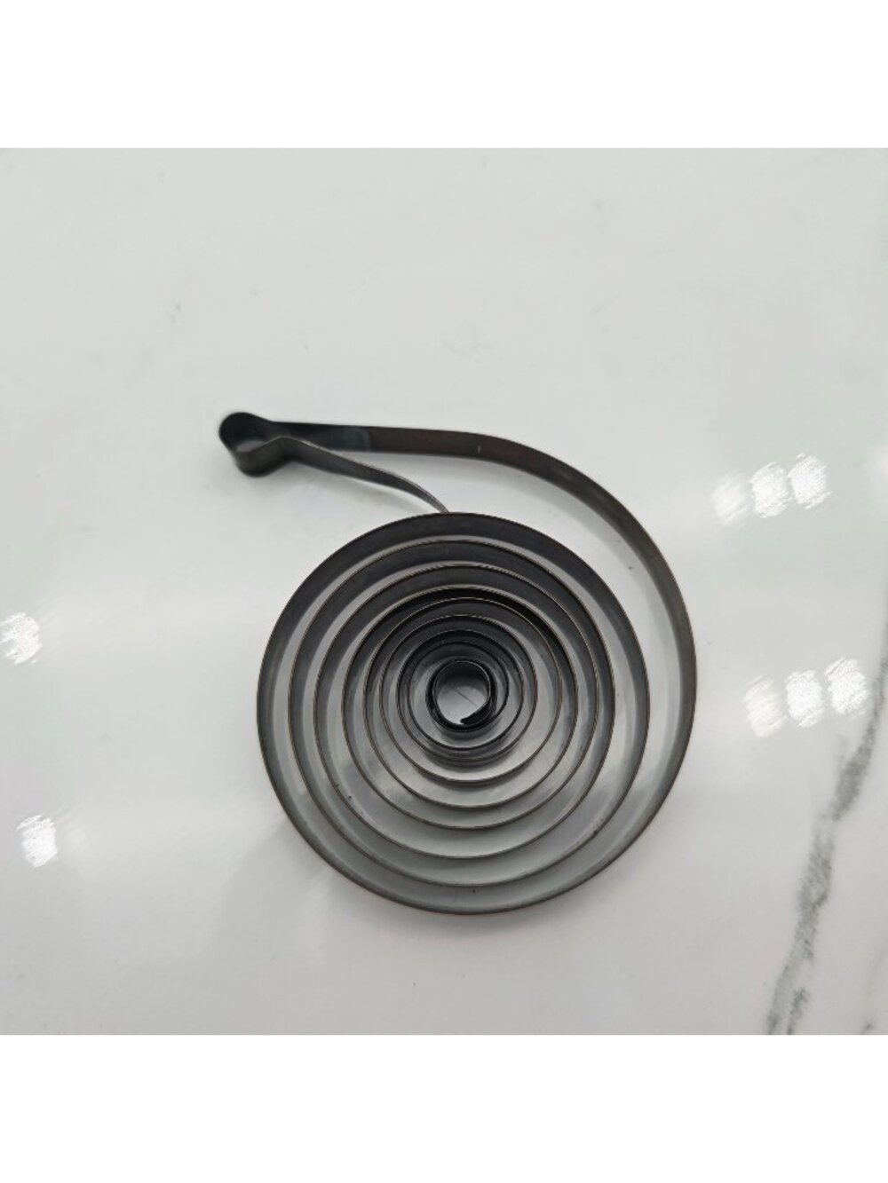 Clock Coiled Replacement Flat Spring For Mechanical Devices Or Tools 2.5"